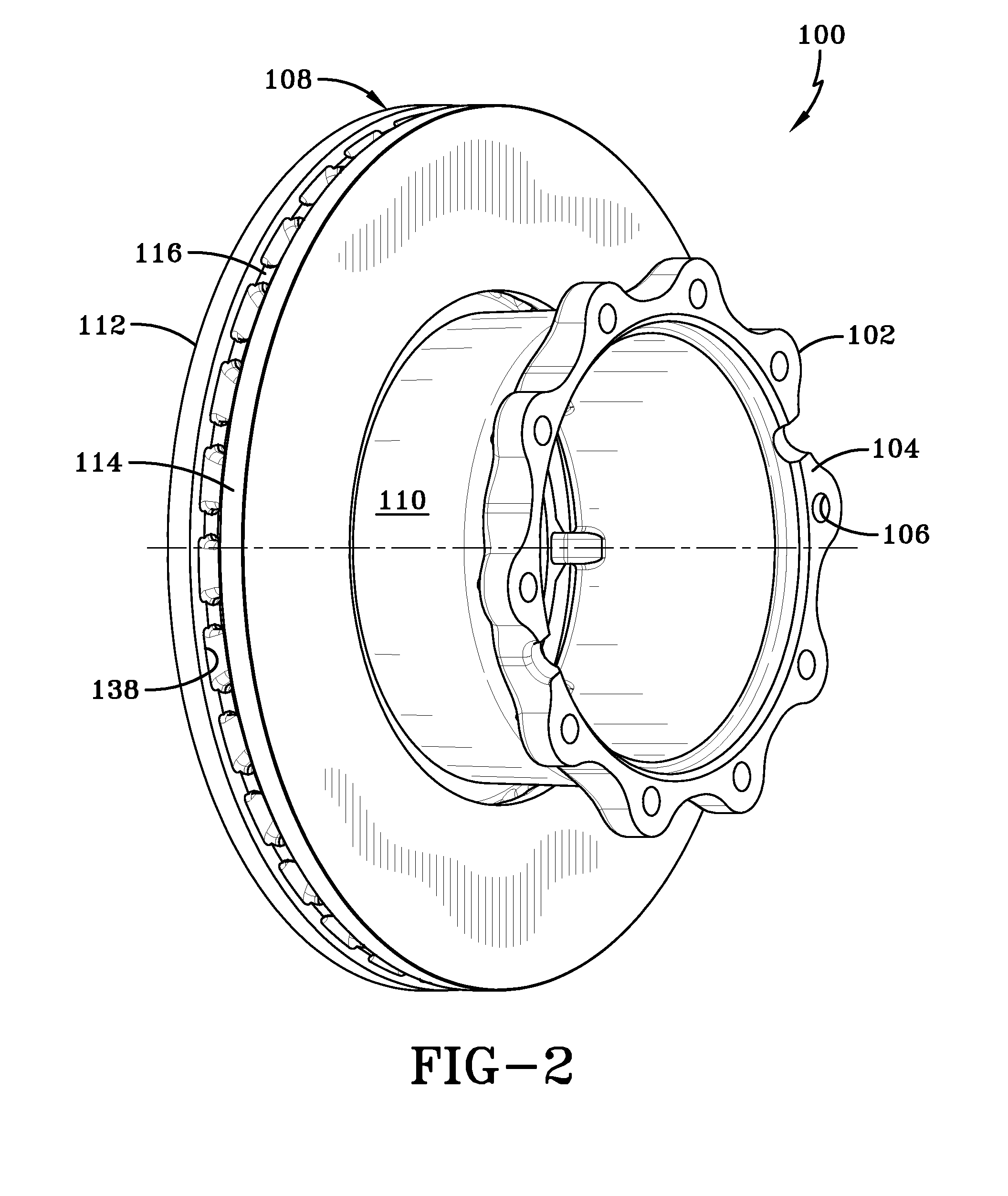 Disc brake rotor for heavy-duty vehicles