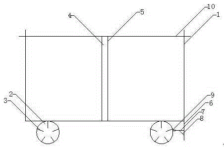 Aquatic product culture transporting device