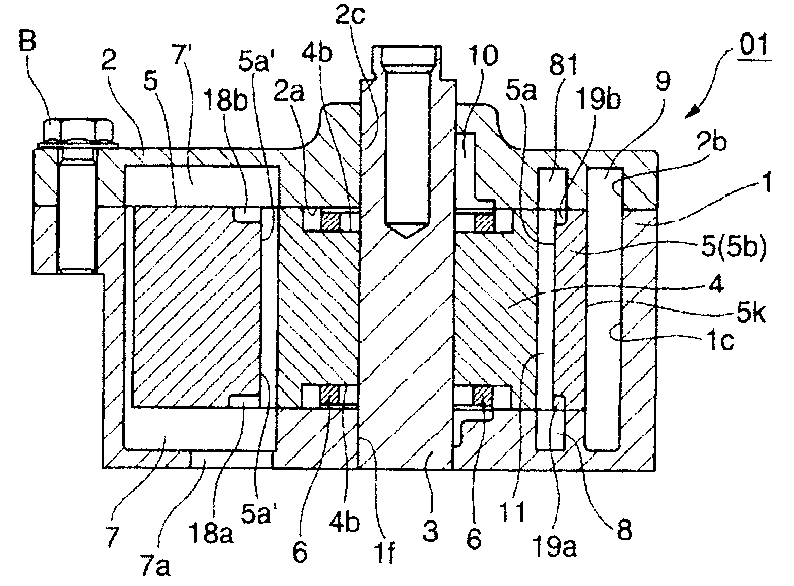 Variable displacement pump, oil jet and lublicating system using variable displacement pump