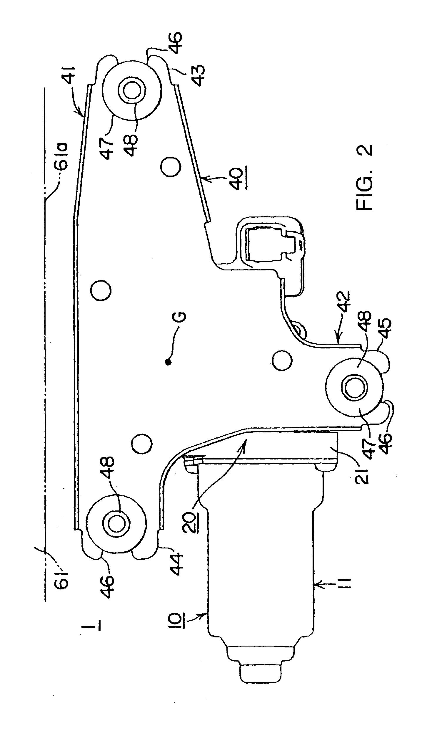 Motor with reduction gear