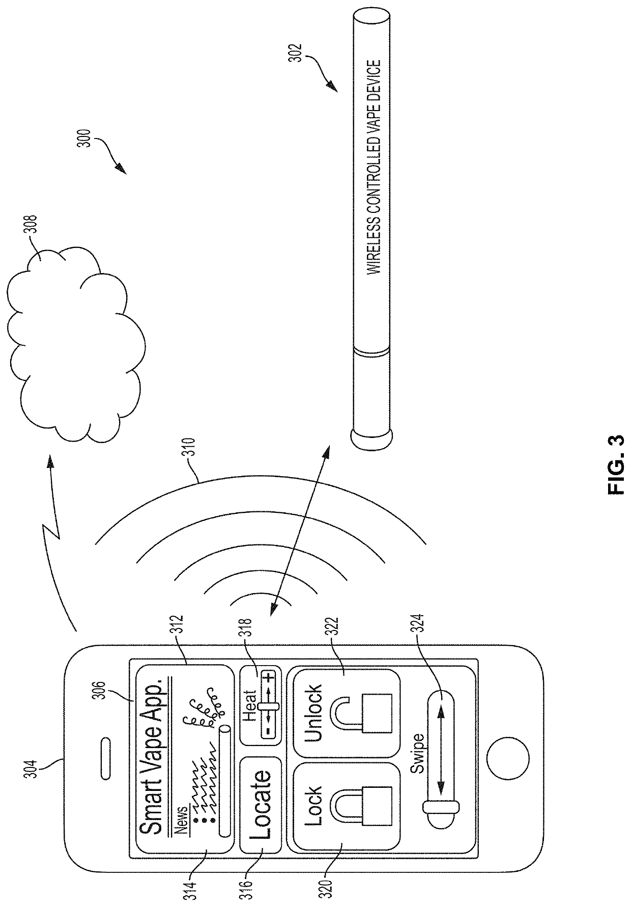 Vaporizer system with dose-metering for reducing consumption of a substance