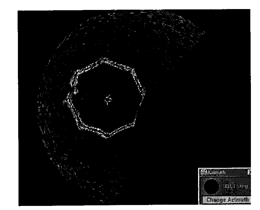 Sonar detecting method for large yellow croaker escaping from deep water net cage and special equipment thereof