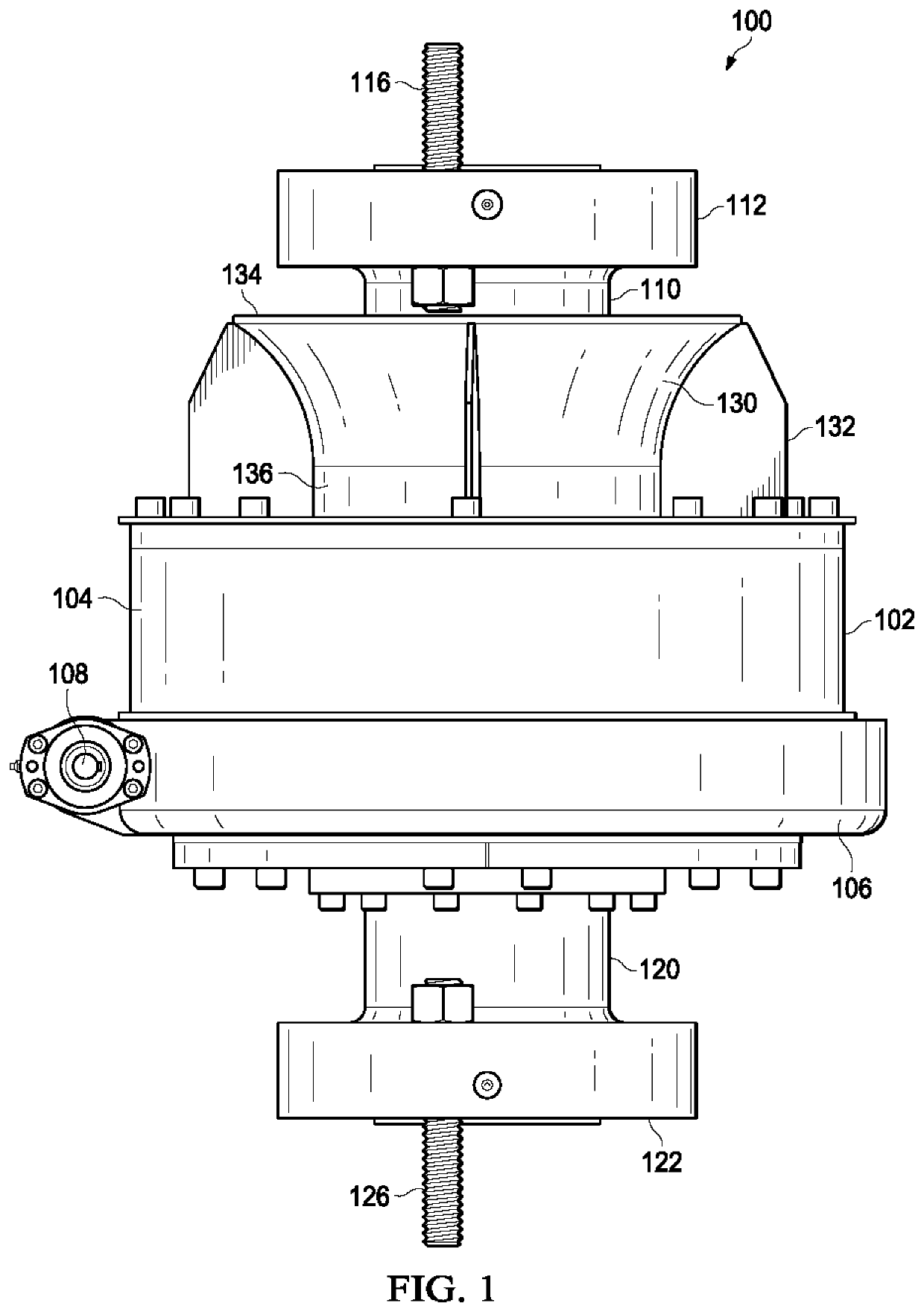 Rotary latch device