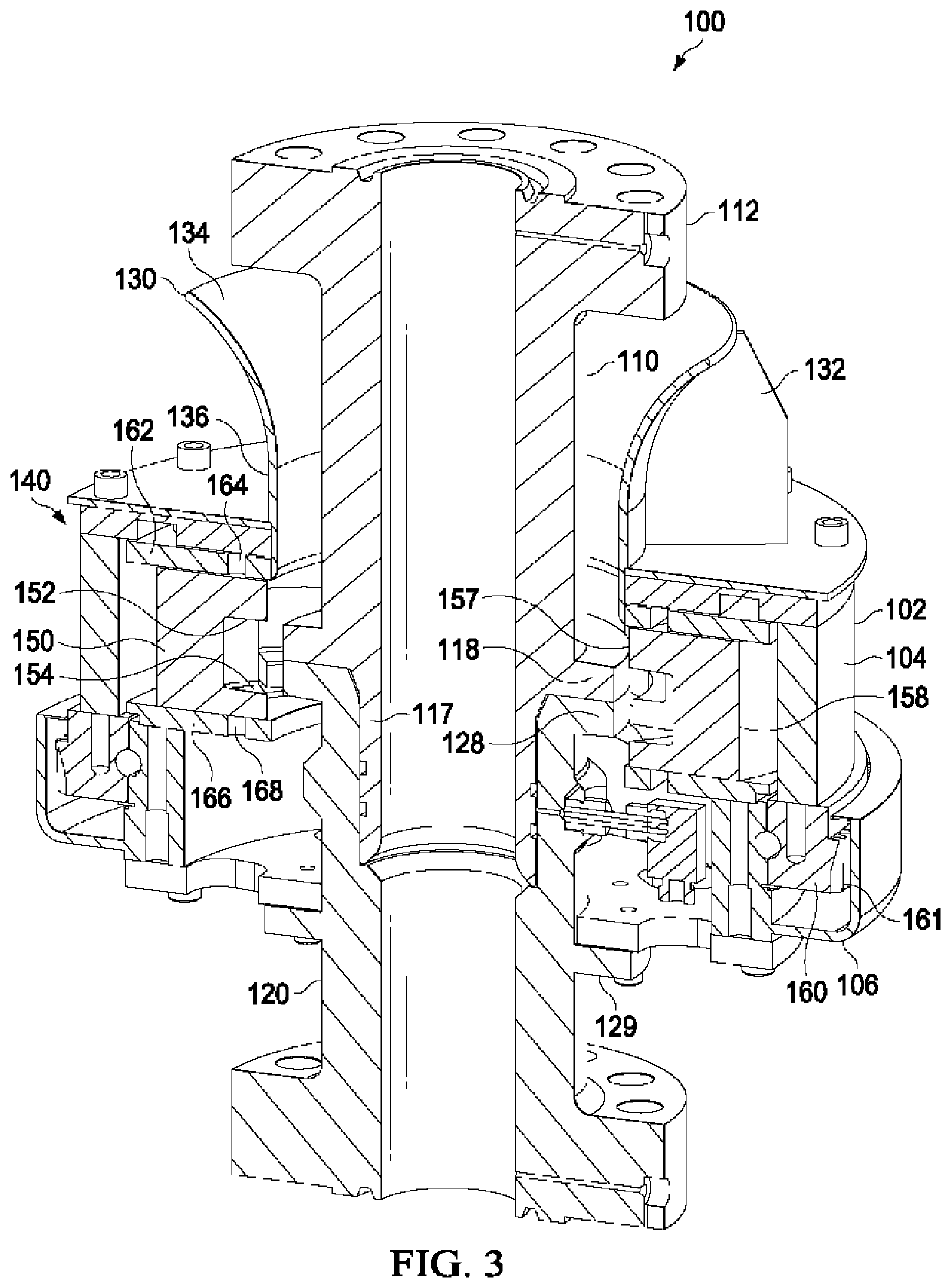 Rotary latch device