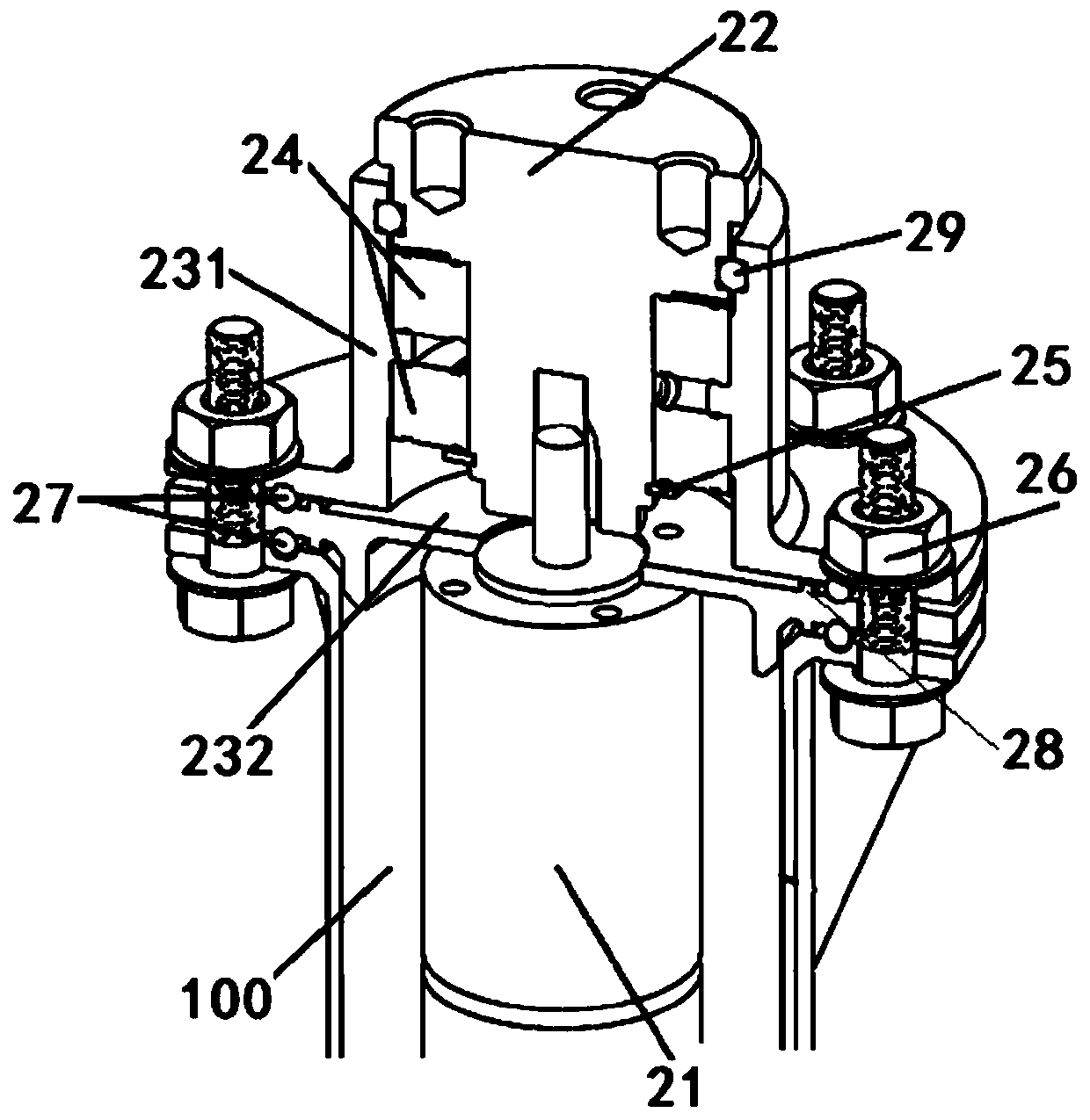 A foldable dual-axis light-following solar cell support