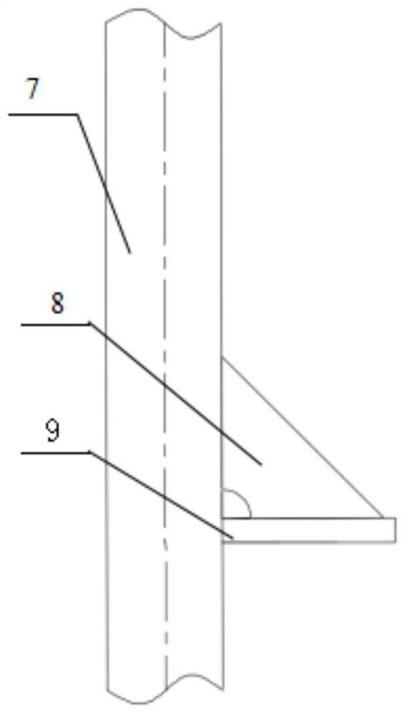 Construction method for tunnel return of matched trolley after low-gravity-center dragging shield