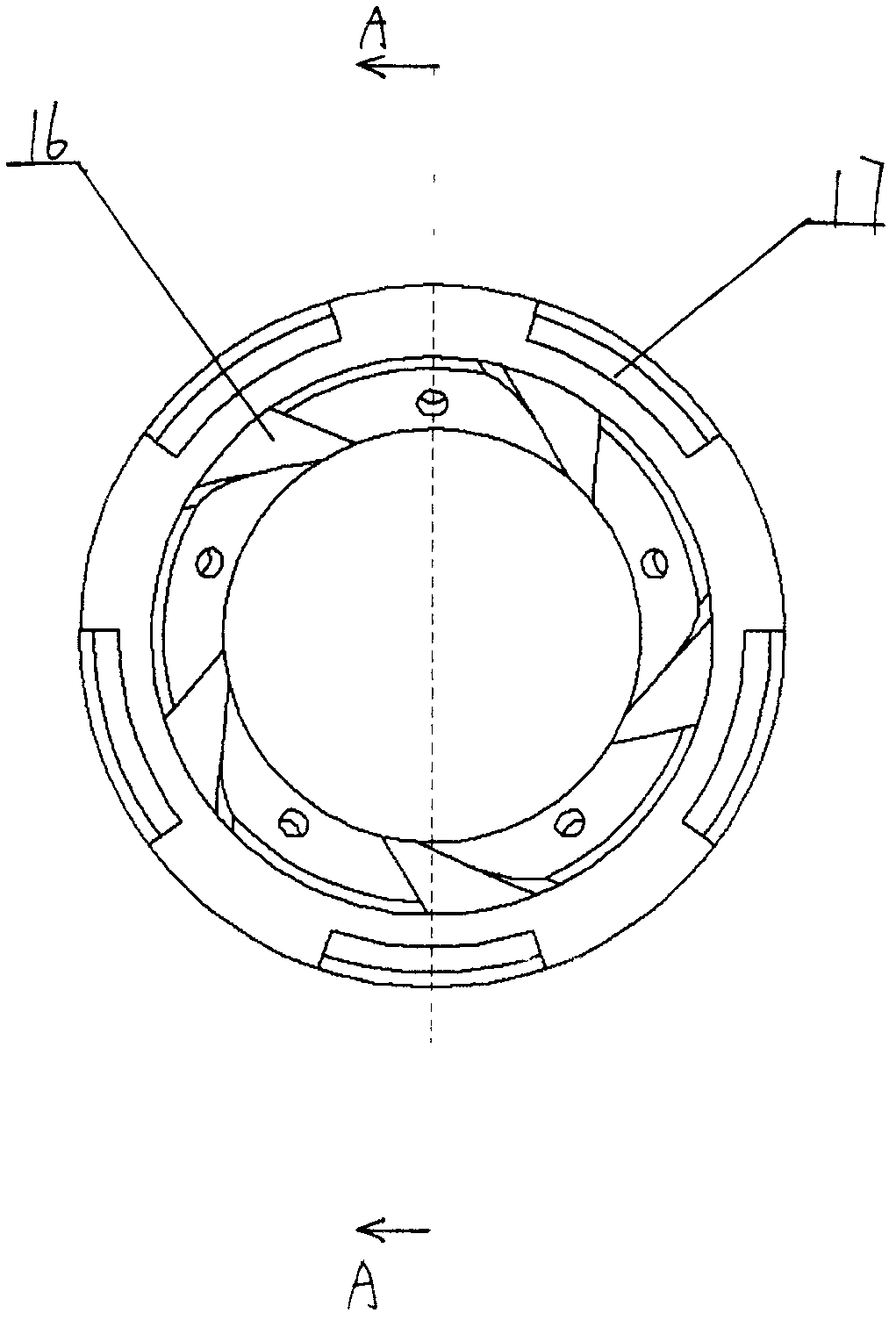 Multifunctional water-powered scrubber