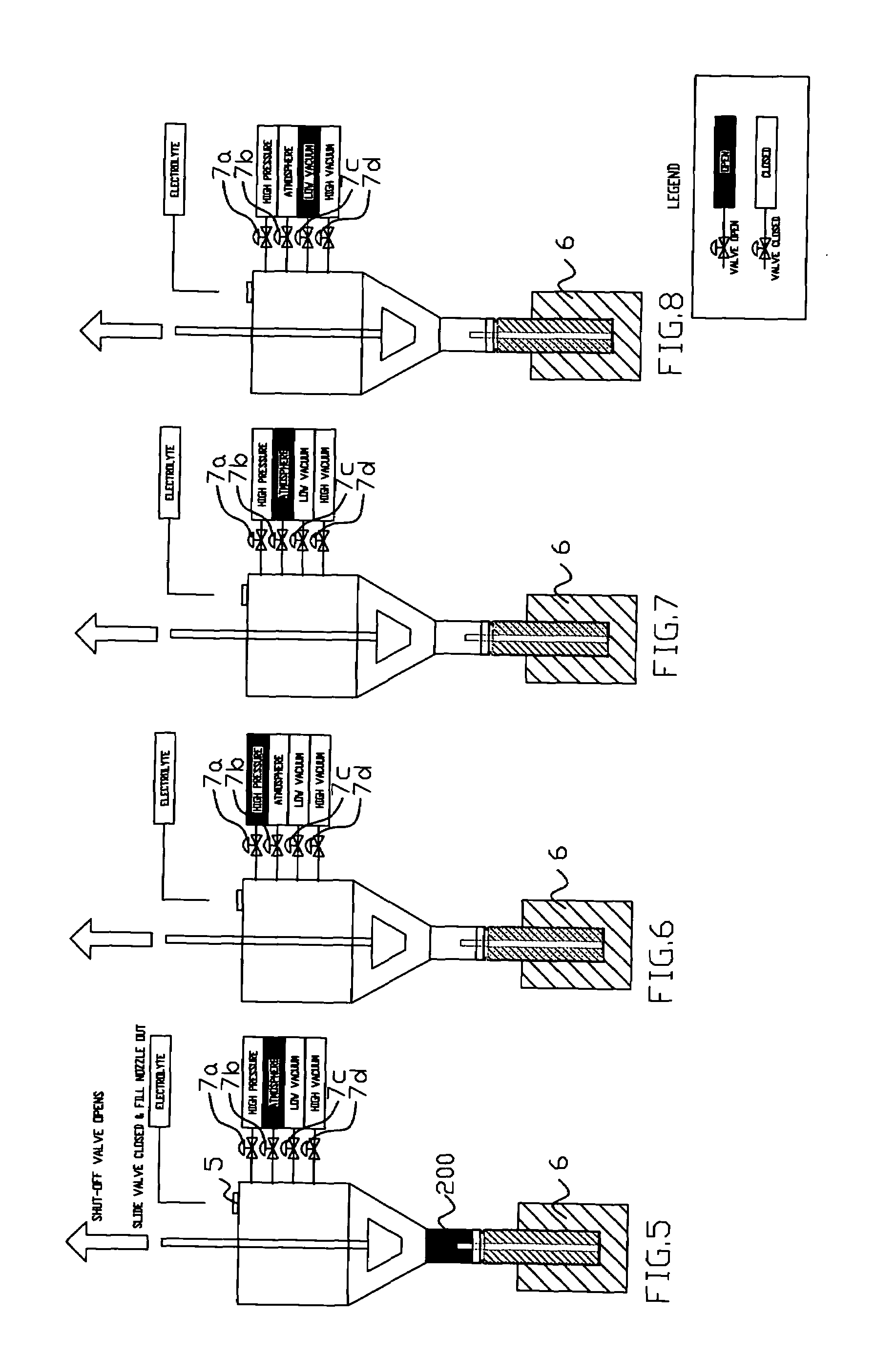 Method for filling electrolyte into battery cell and apparatus for carrying out the method