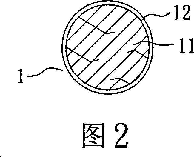 Composite fibre containing light catalyst, its production and polluted fluid purification