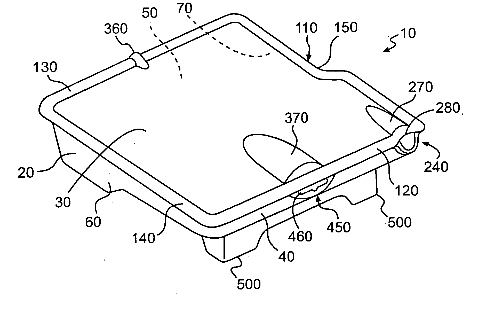 Paint roller tray