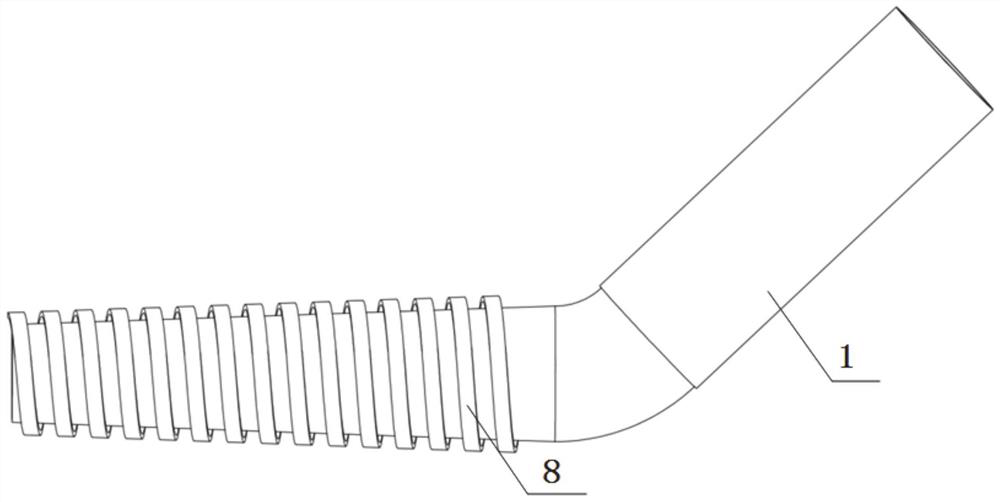 A device for preventing and eliminating edema of an affected limb, an auxiliary exercise system and a working method