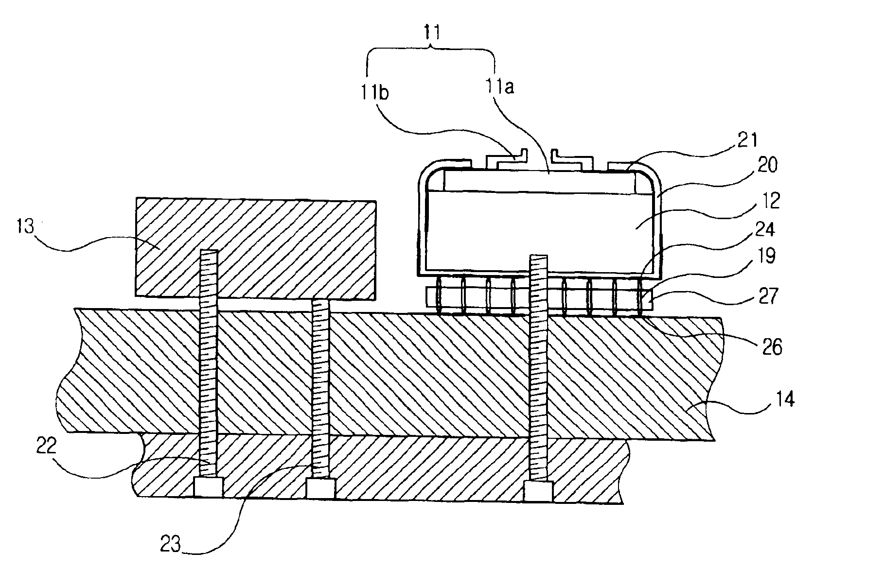 Micro-cantilever type probe card