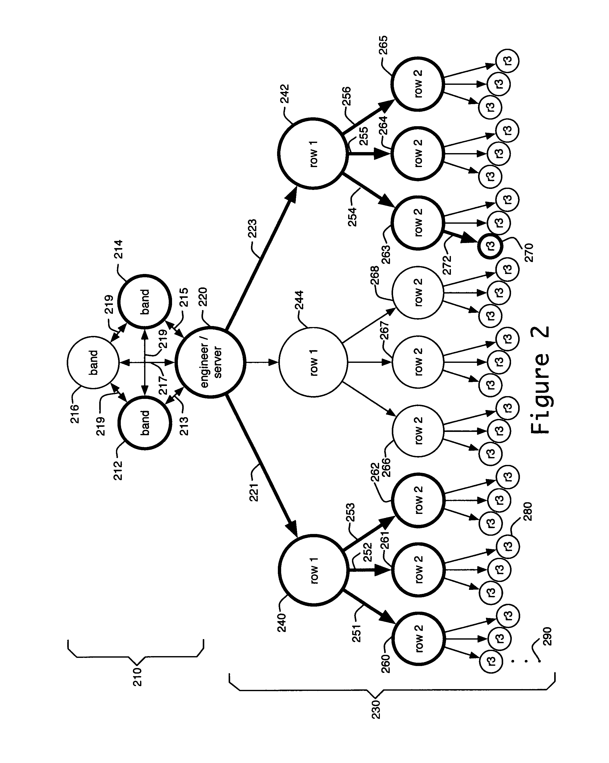 Method and apparatus for virtual auditorium usable for a conference call or remote live presentation with audience response thereto