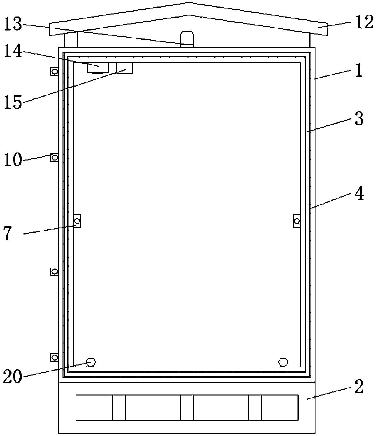 Safety power distribution cabinet