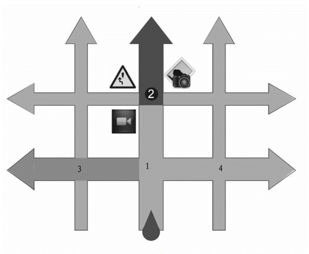 Individualized traffic guidance method and individualized traffic guidance system on basis of mobile terminal display