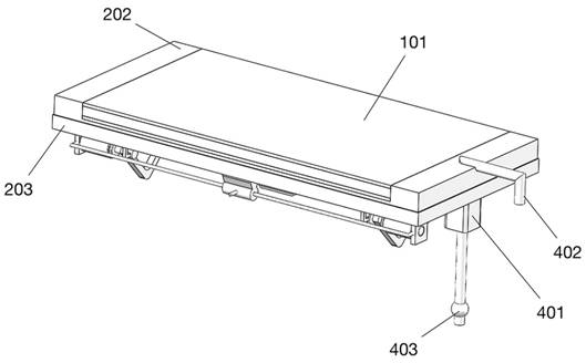 Modularized automatic cabin door