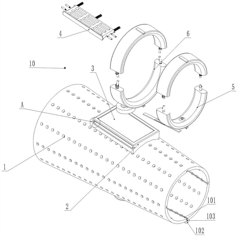 Rehabilitation training wearable device for psychopath