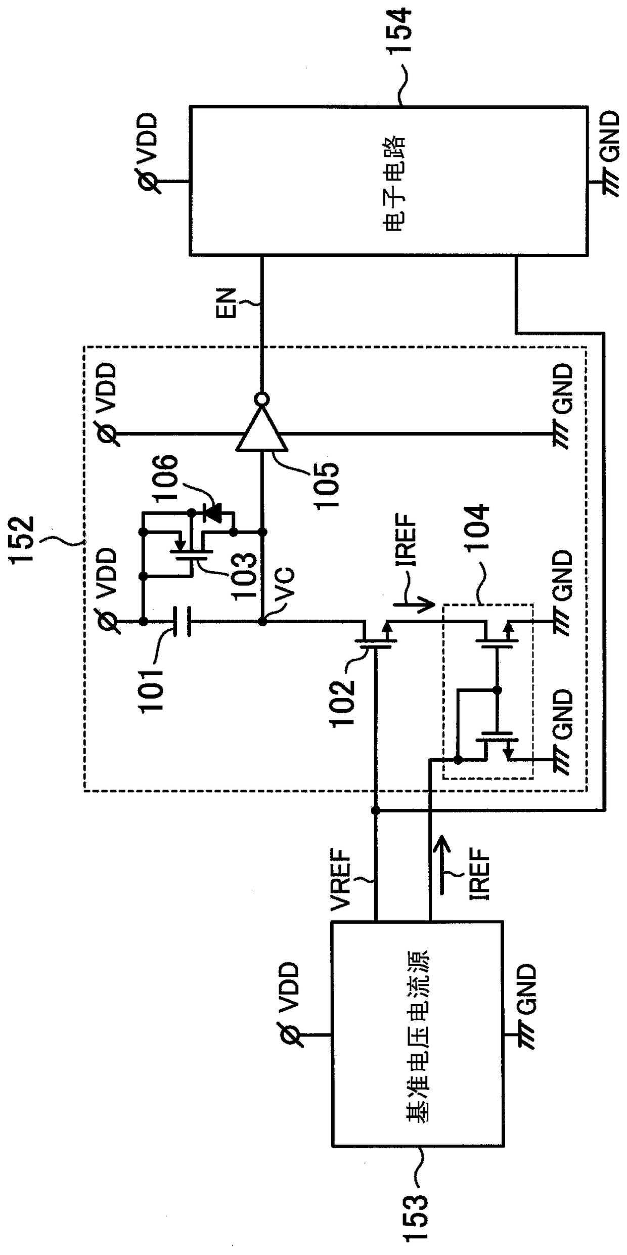 Voltage detection circuit and electronic circuit