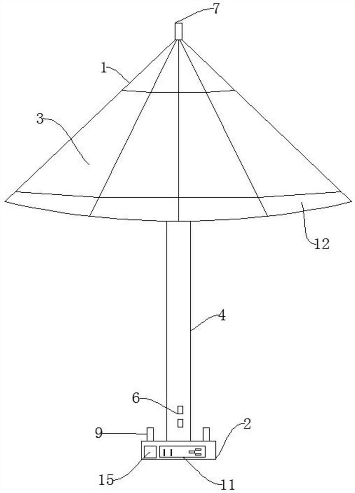 Solar panel support