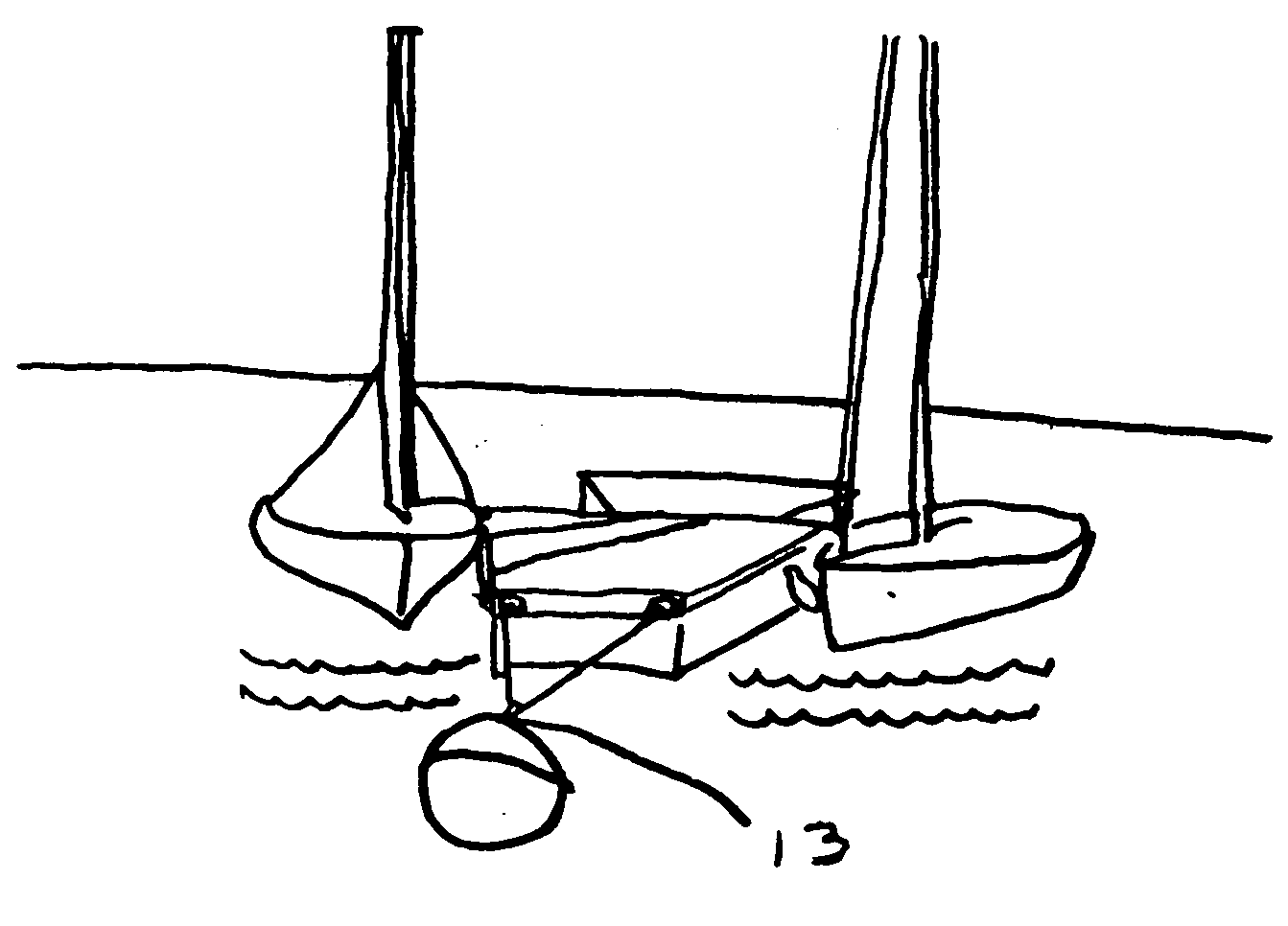 Offshore floating dock