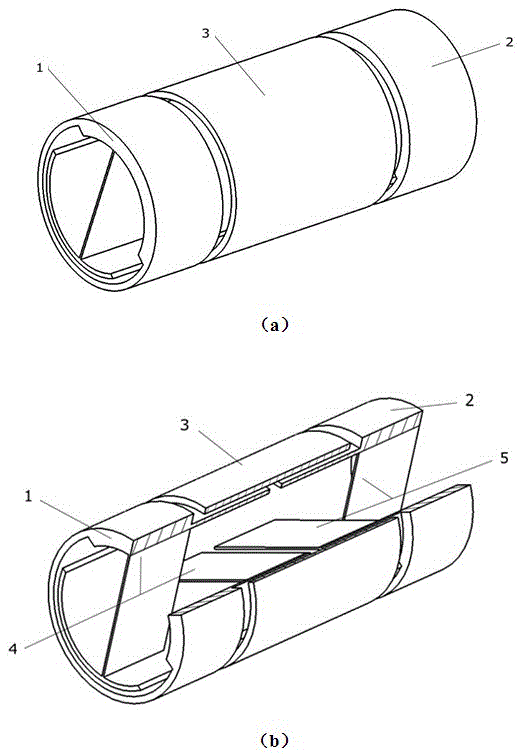 Zero-pivot and large-corner crossed reed type flexible hinge
