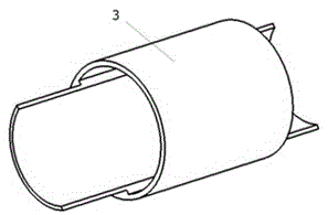 Zero-pivot and large-corner crossed reed type flexible hinge