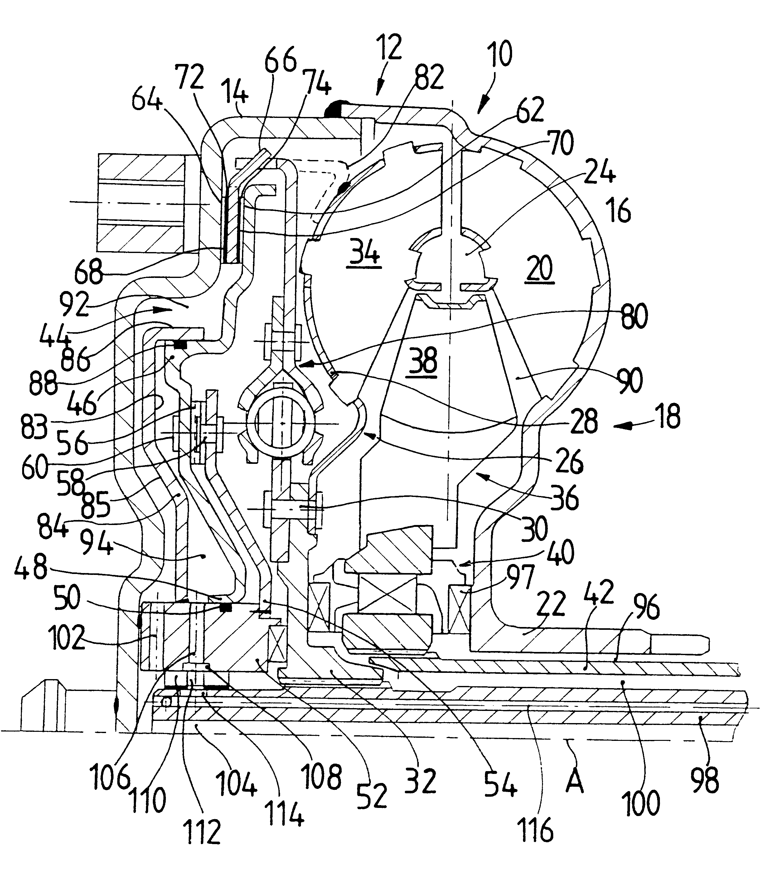 Hydrodynamic torque converter