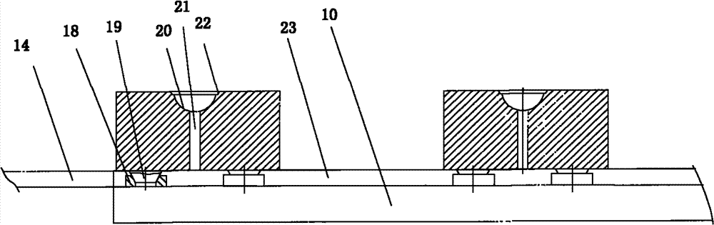 Chinese medicinal pill plastic case automatic packaging device and operating method thereof