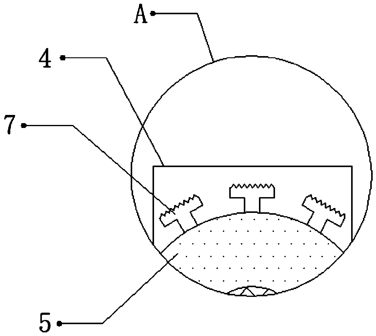 Water pipe winding equipment for garden watering