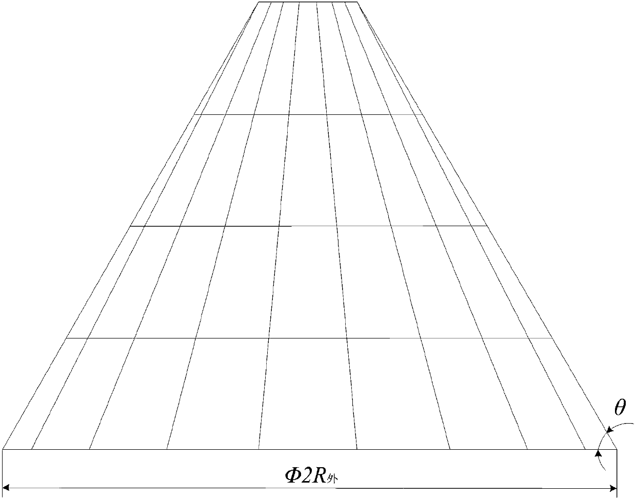 Graphite heating elements, graphite heater and design method