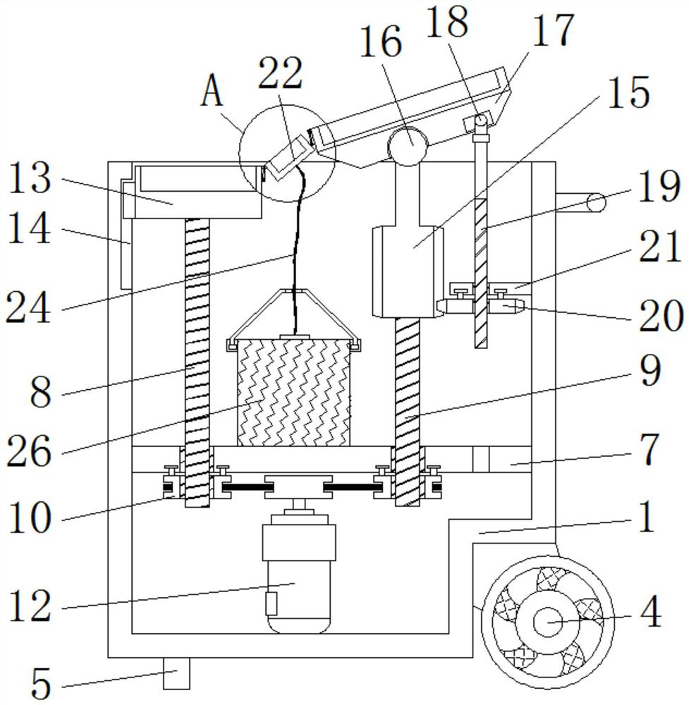 A detection device for the safety of fire-fighting power supply