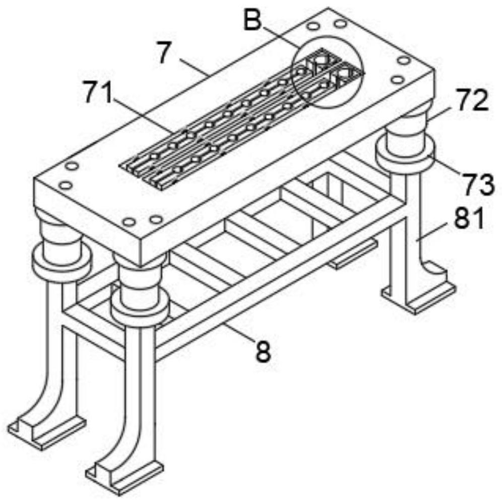 Power distribution box with fireproof function for building construction