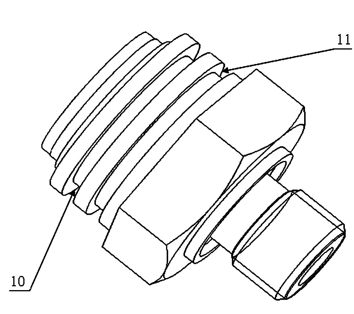 Double rotating digital display pressure switch