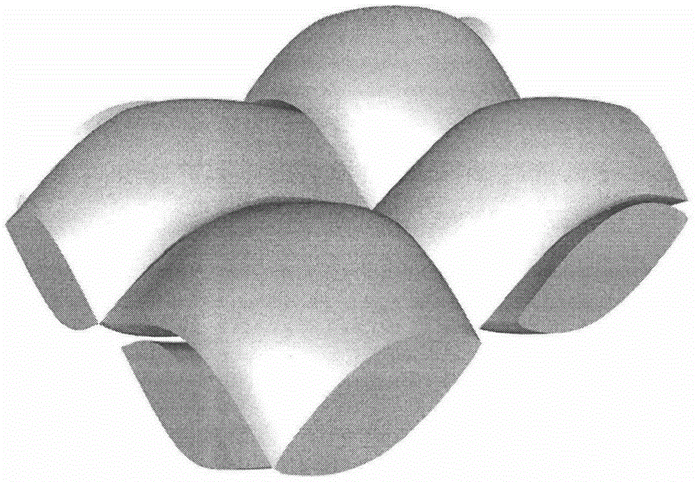 Heat transfer simulation method based on fabric geometric structure