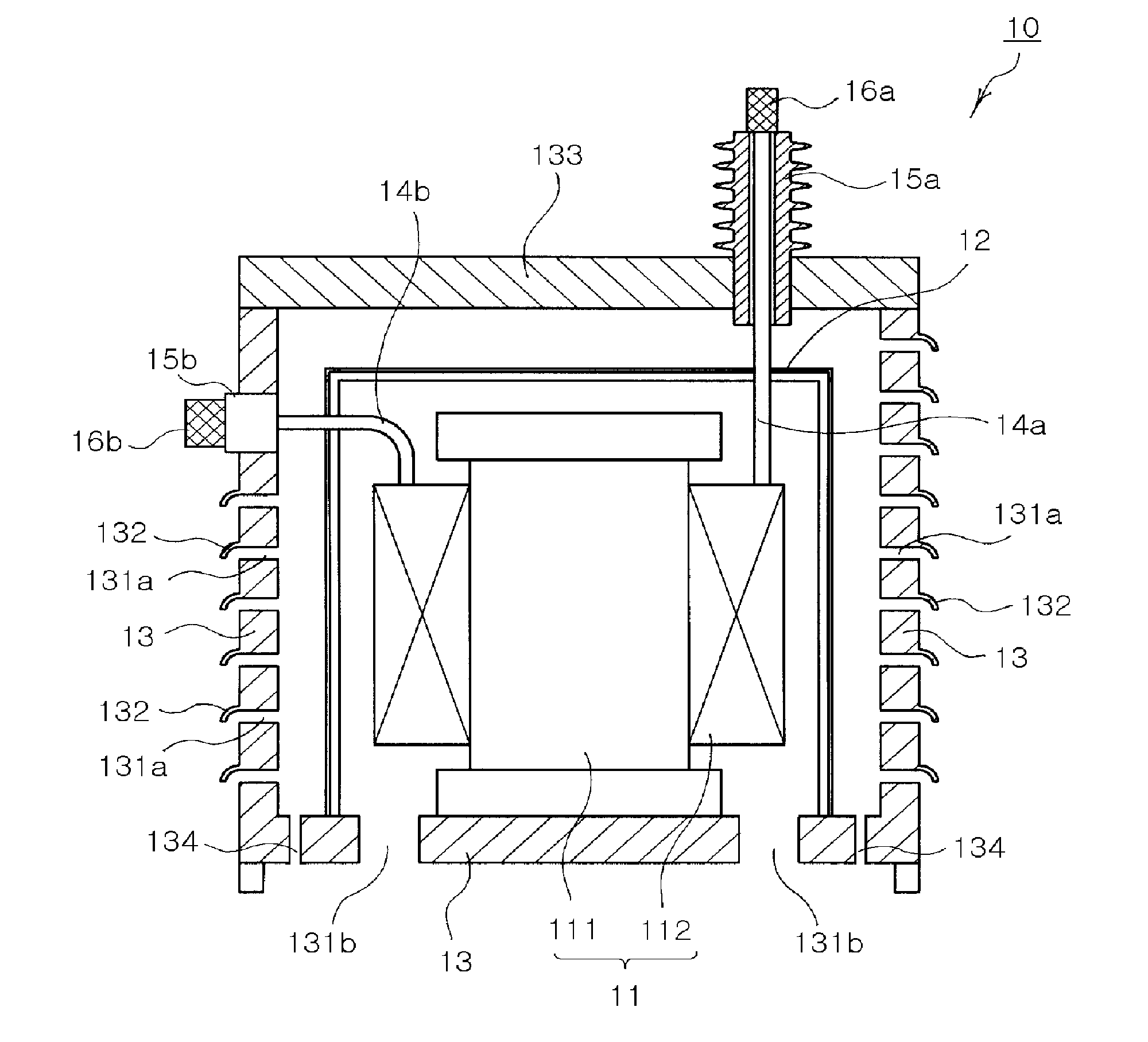 Outdoor dry transformer having shield made of high functional fiber