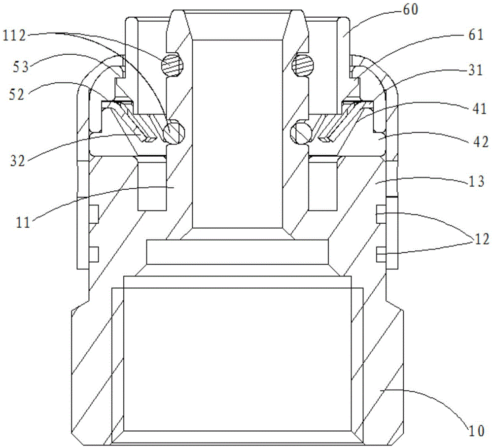 Direct insertion type quickly-connecting pipe fitting