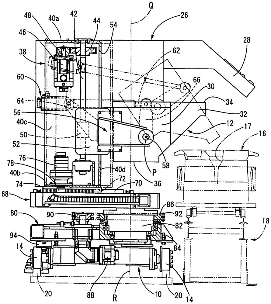 Automatic pouring device and pouring method for pouring into casting mold