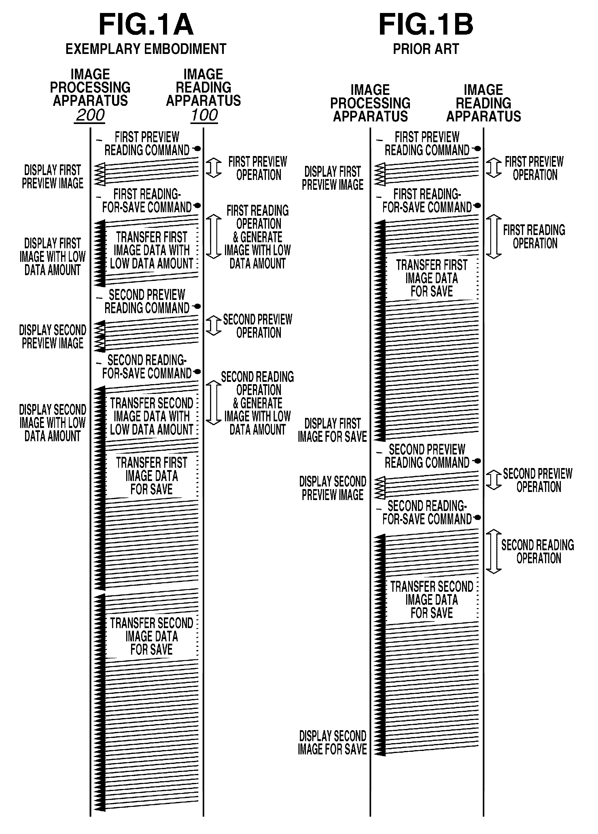 Image reading system, an image reading apparatus and a method for controlling the image reading apparatus