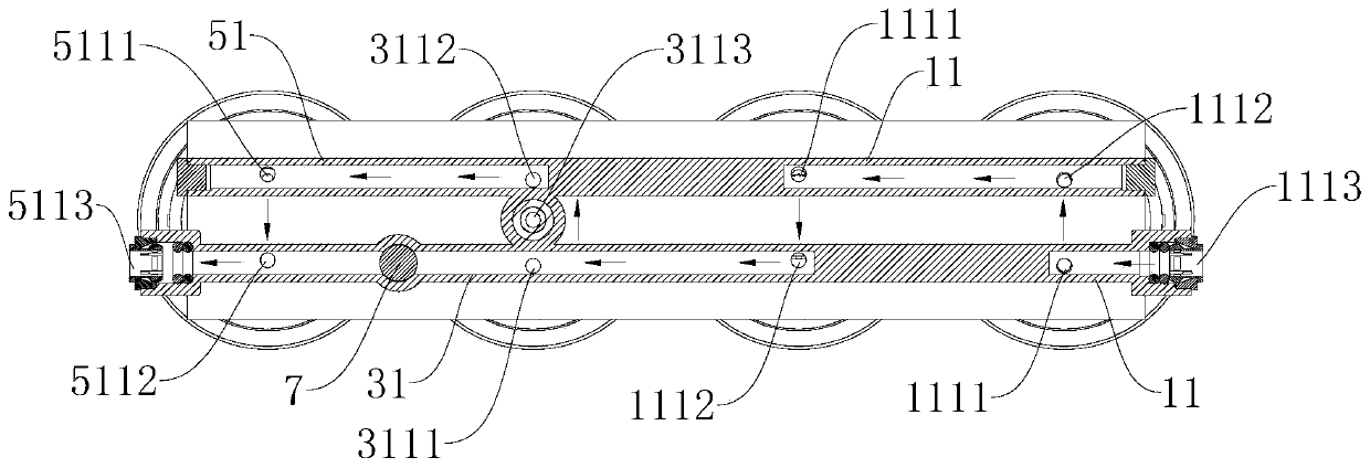 Joint assembly for filter element and filter device having same