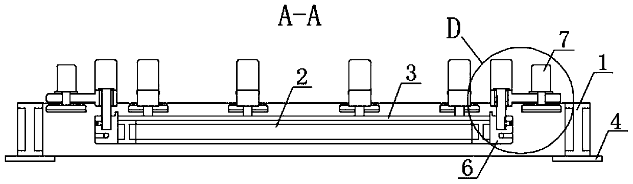 A super-size film blanking fixture