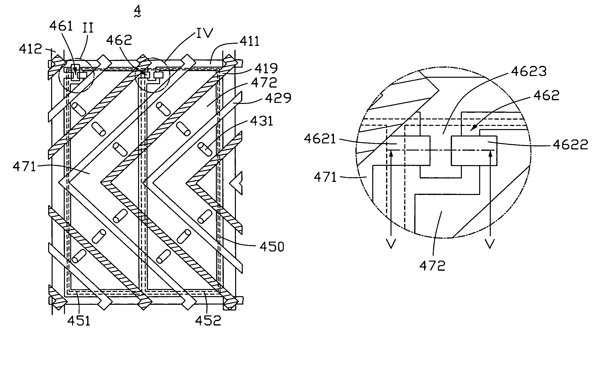 Multi-domain vertical alignment liquid crystal display