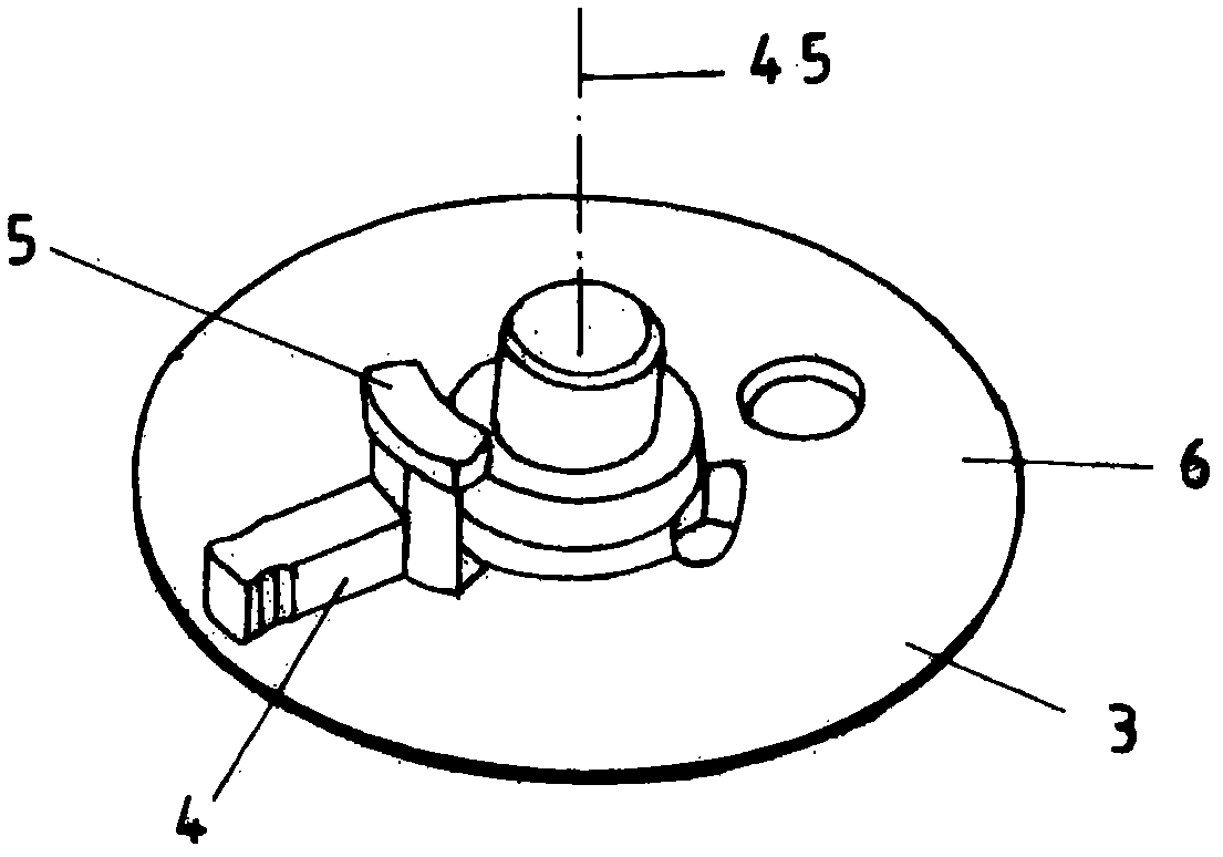 Safety lock with a key for repositioning the tumblers and for actuating the locking mechanism