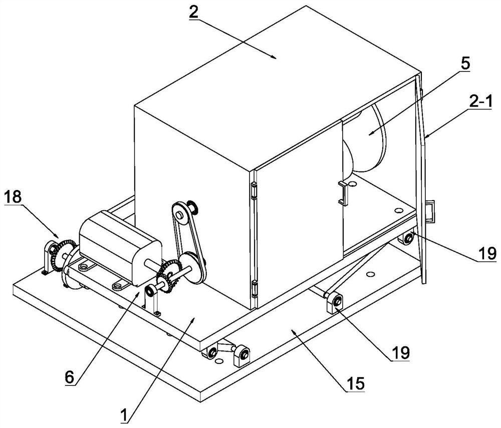 A kind of bearing steel ball surface strengthening processing equipment