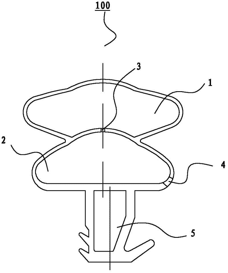 Inside door gasket for refrigerator and refrigerator with same