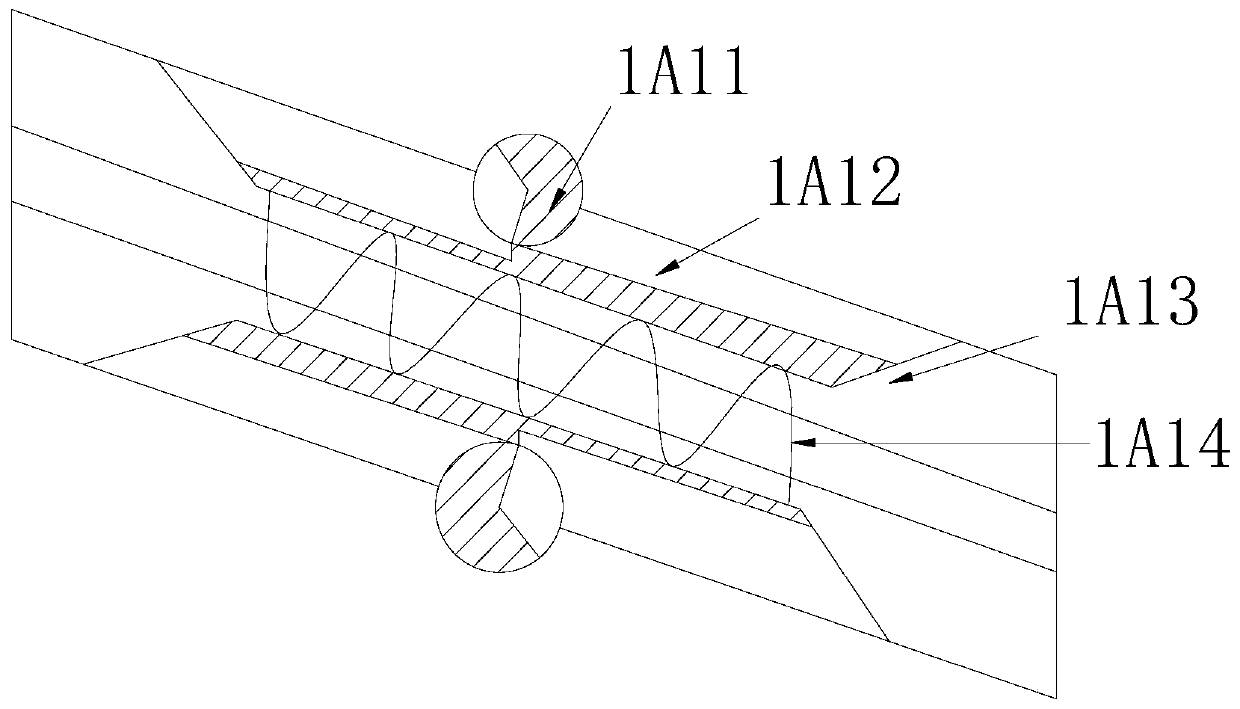 Full-automatic groove breaking necking machine