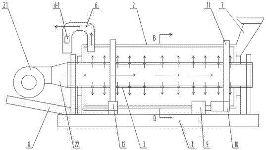 Single-cycle grain dryer