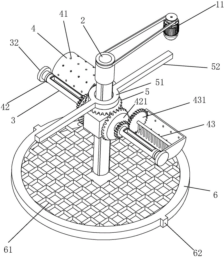 Drainage device used for collecting municipal sewage