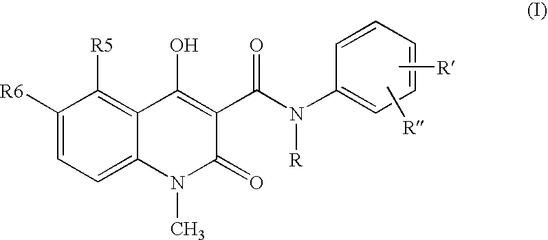 New compositions containing quinoline compounds