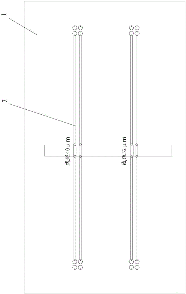 Method for reducing impedance mismatching degree under condition of discontinuous returning path