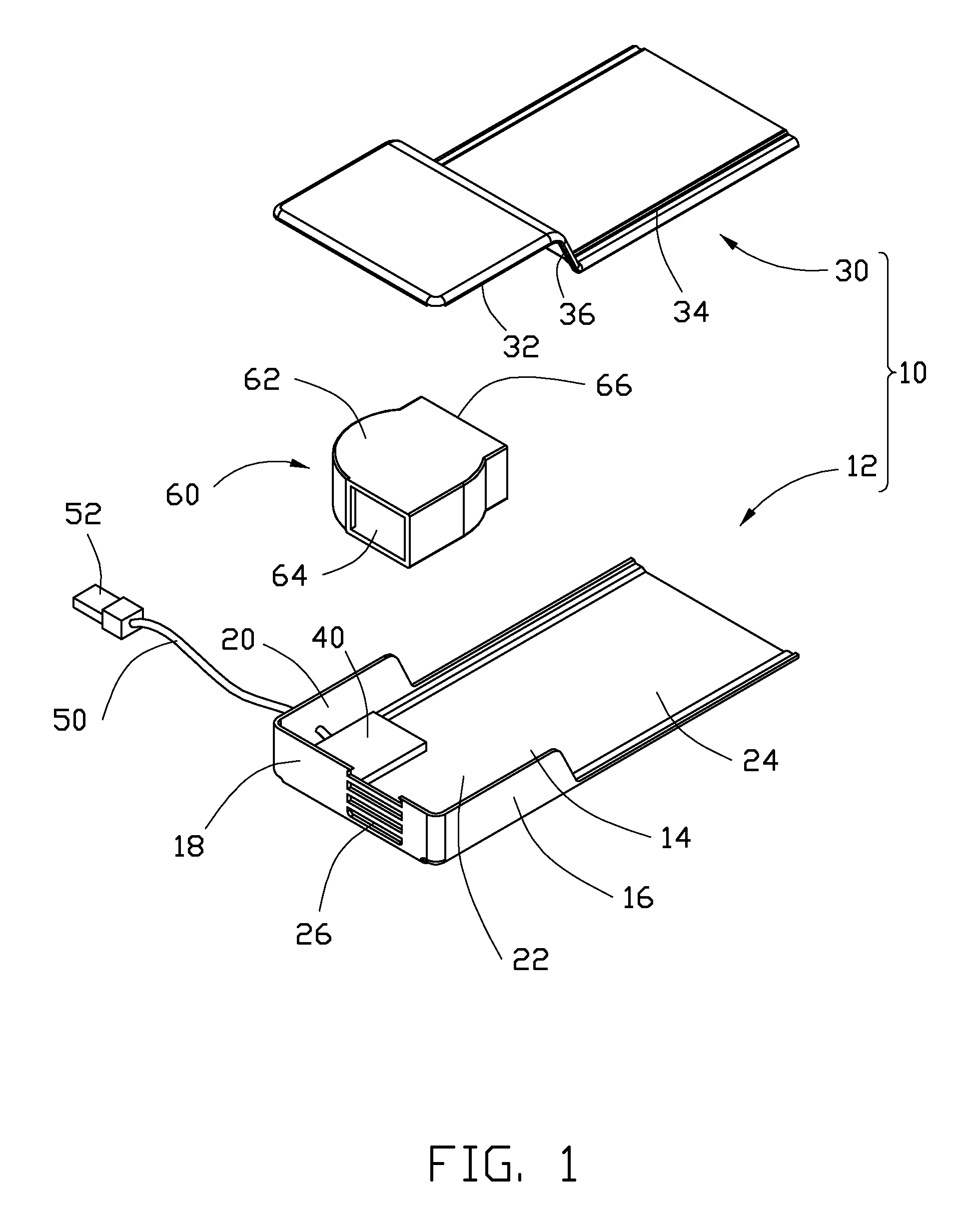 External heat dissipation device